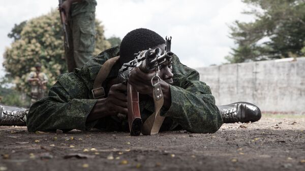 Новобранец Центральноафриканских вооруженных сил