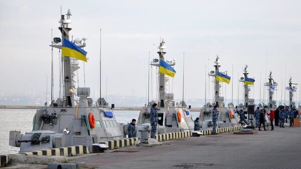 Катера ВМС Украины в порту Одессы