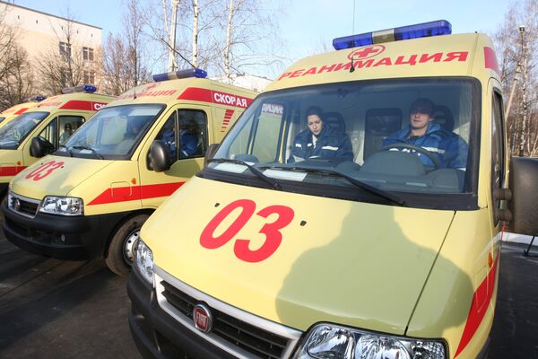 Новые автомобили Скорой помощи в Видновской районной больнице