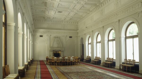 Большой Ливадийский дворец. Место проведения Ялтинской конференции в феврале 1945 года