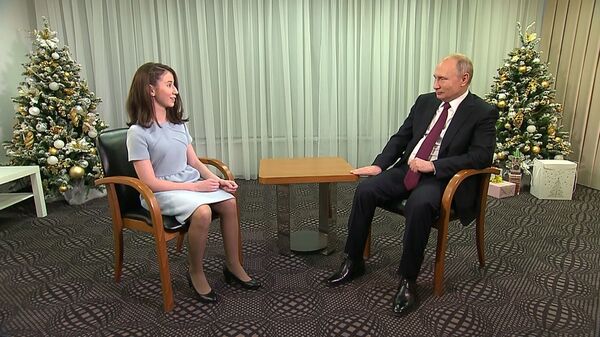 Мечты сбываются: как 17-летняя Регина Парпиева взяла интервью у Путина