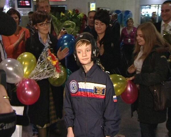 Первый российский ребенок, побывавший в невесомости. Возвращение