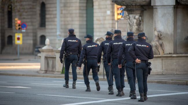 Сотрудники полиции Испании