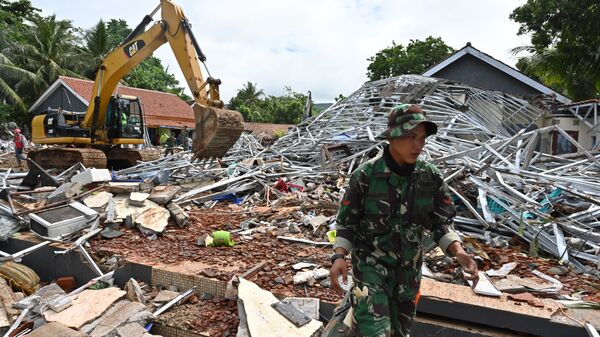 Последствия стихийного бедствия в Индонезии