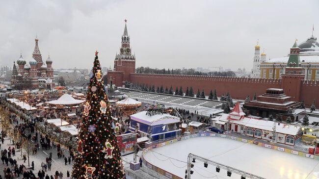 Красная площадь в Москве