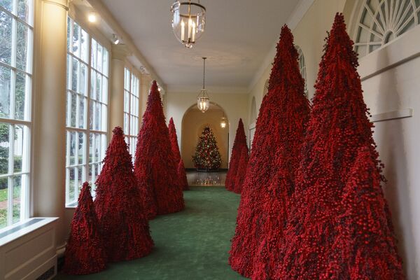 Рождественские елки в Белом доме