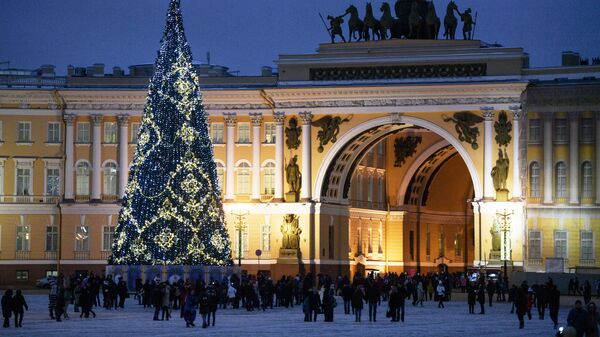 Главная новогодняя елка в Санкт-Петербурге