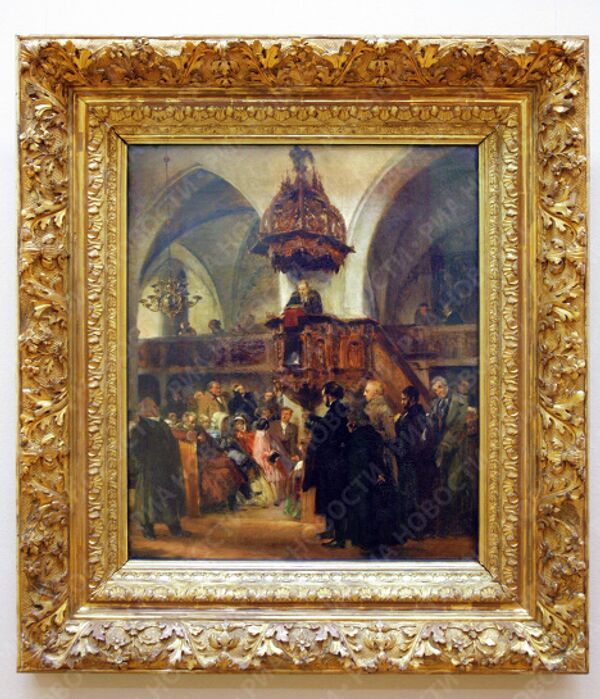 В Эрмитаже на выставке От Фридриха до Дикса. Немецкая живопись из Дрезденской галереи новых мастеров