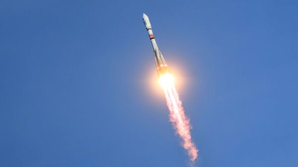 Пуск ракеты Союз-2.1а с космодрома Восточный