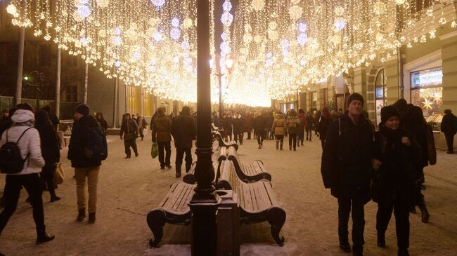 Новогоднее украшение Москвы