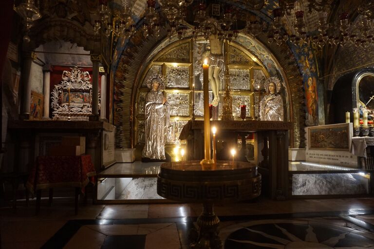 Иерусалим, в храме Гроба Господня Иерусалим, в храме Гроба Господня