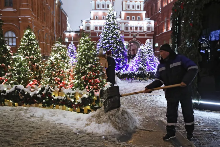 Снегопад в Москве Снегопад в Москве