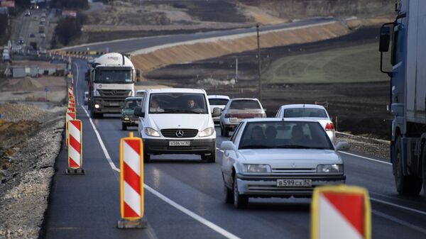 Автомобильное движение в Крыму