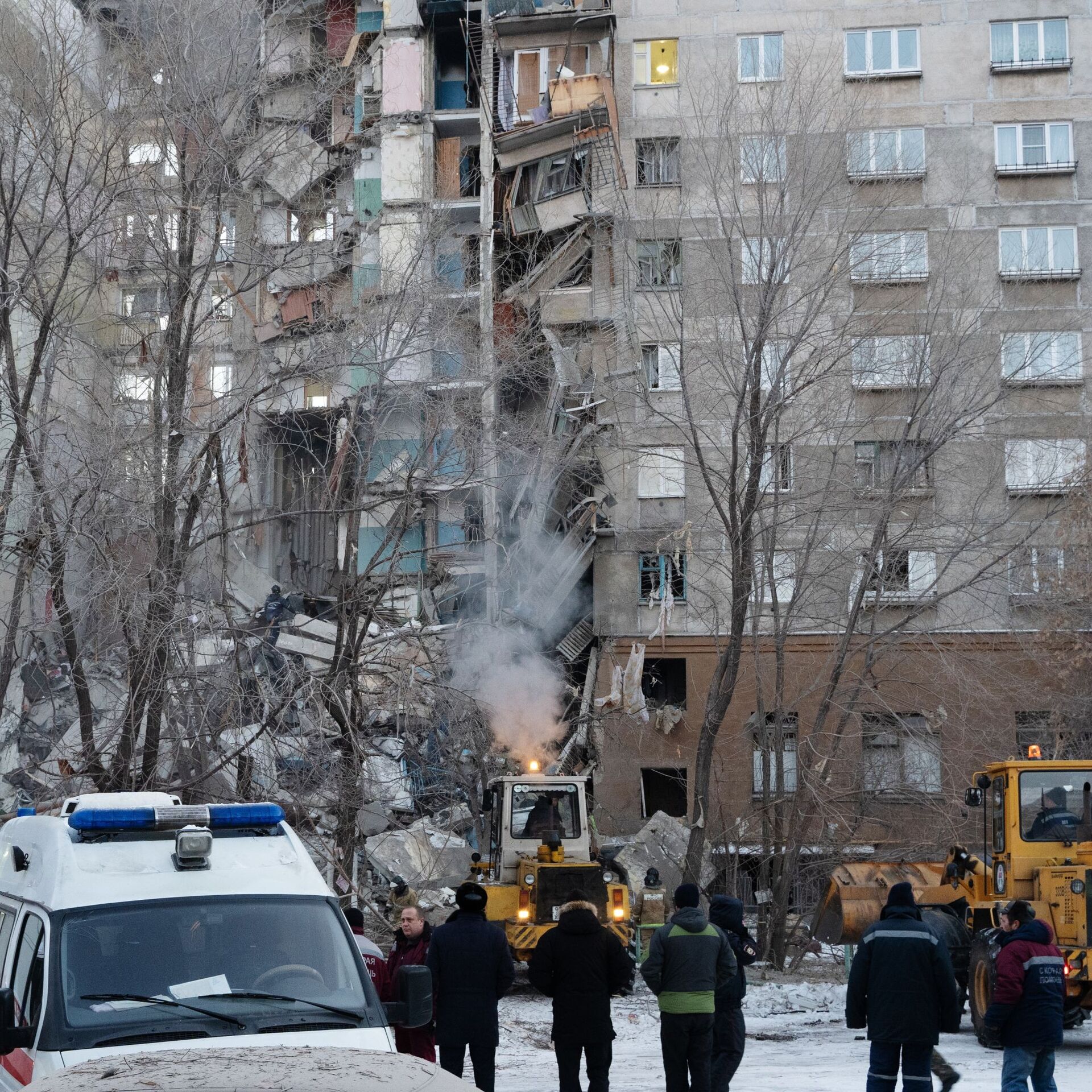 Число погибших при взрыве газа в Магнитогорске выросло до четырех - РИА  Новости, 31.12.2018