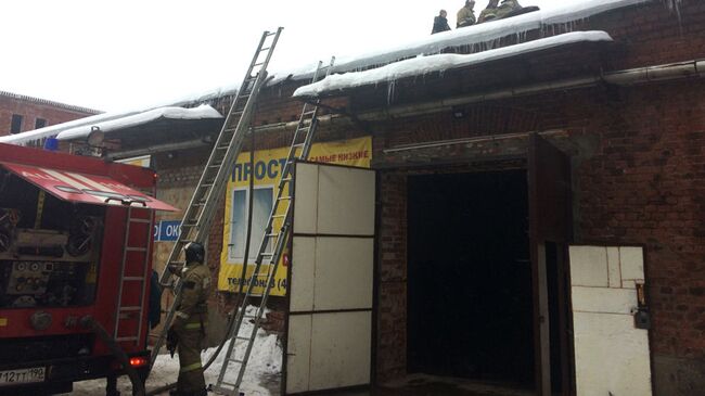 Ликвидация пожара на складе в Орехово-Зуево. 31 декабря 2018