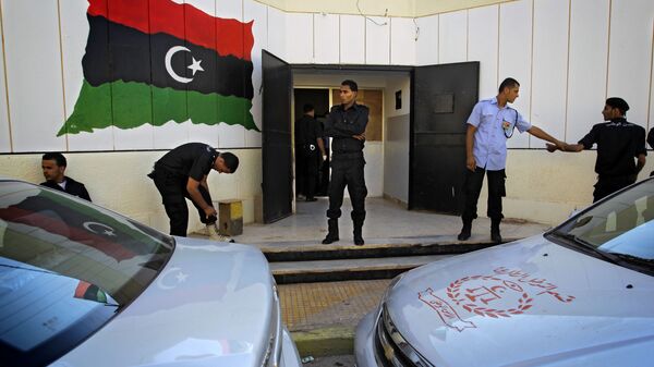   Полиция в Ливии 