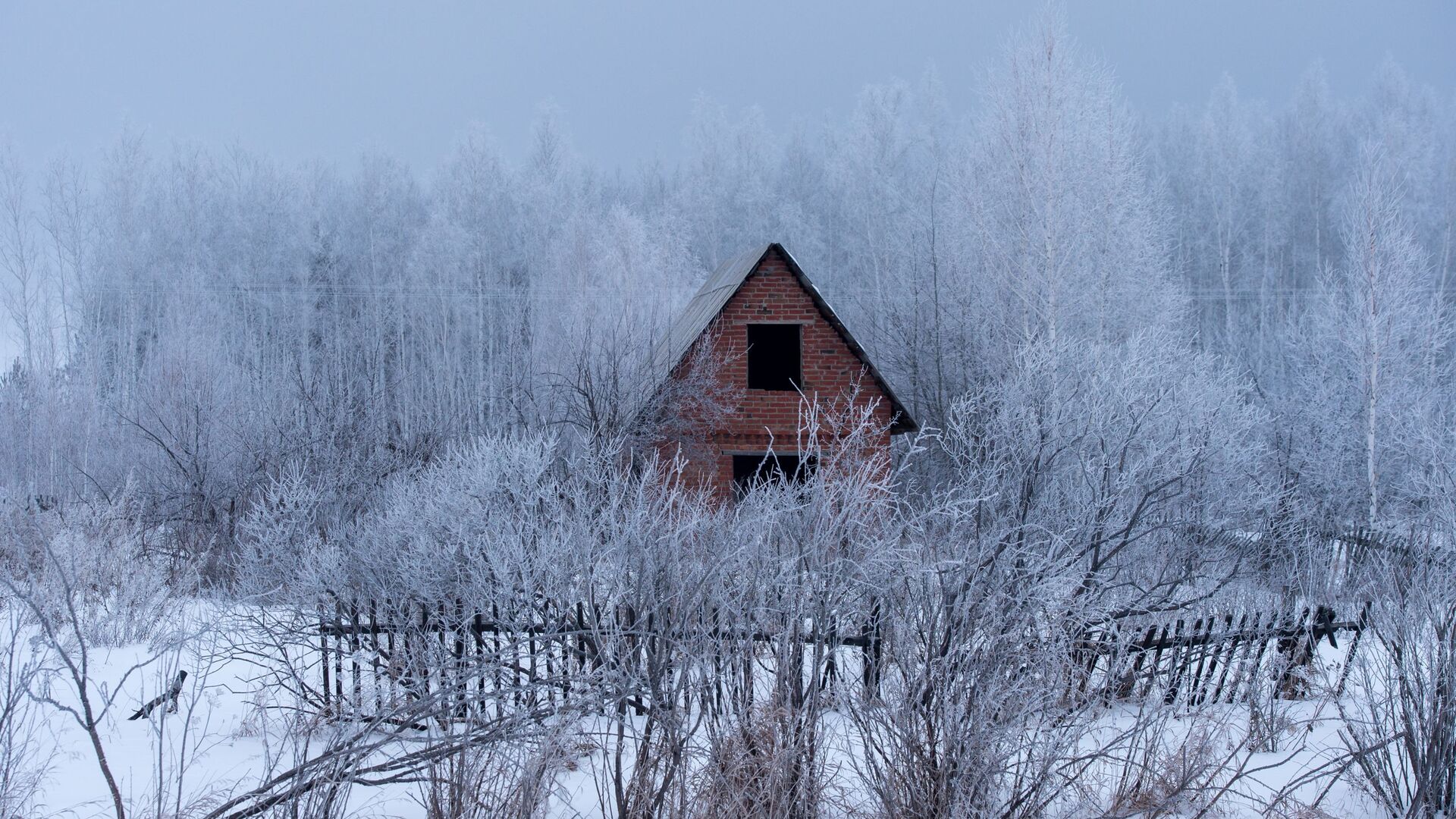 Недостроенная дача в Омской области - РИА Новости, 1920, 15.11.2019