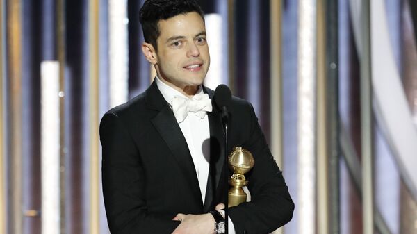 Рами Малек завоевал награду Золотой глобус в категории лучший актер в драме за роль рок-певца Фредди Меркьюри