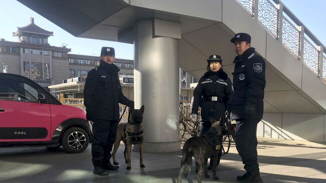  Полиция в Пекине, Китай