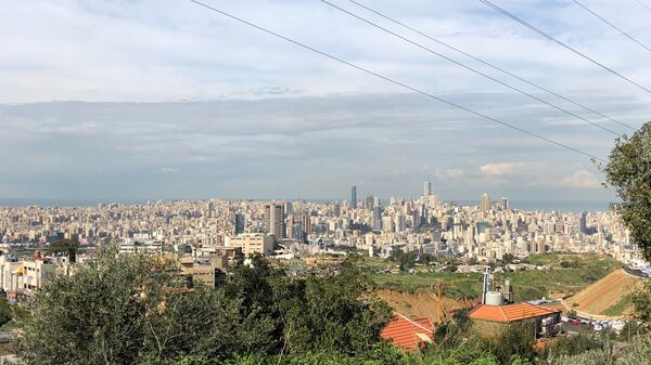 Вид на Бейрут