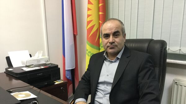 Представитель сирийского Курдистана в Москве Ршад Биенаф