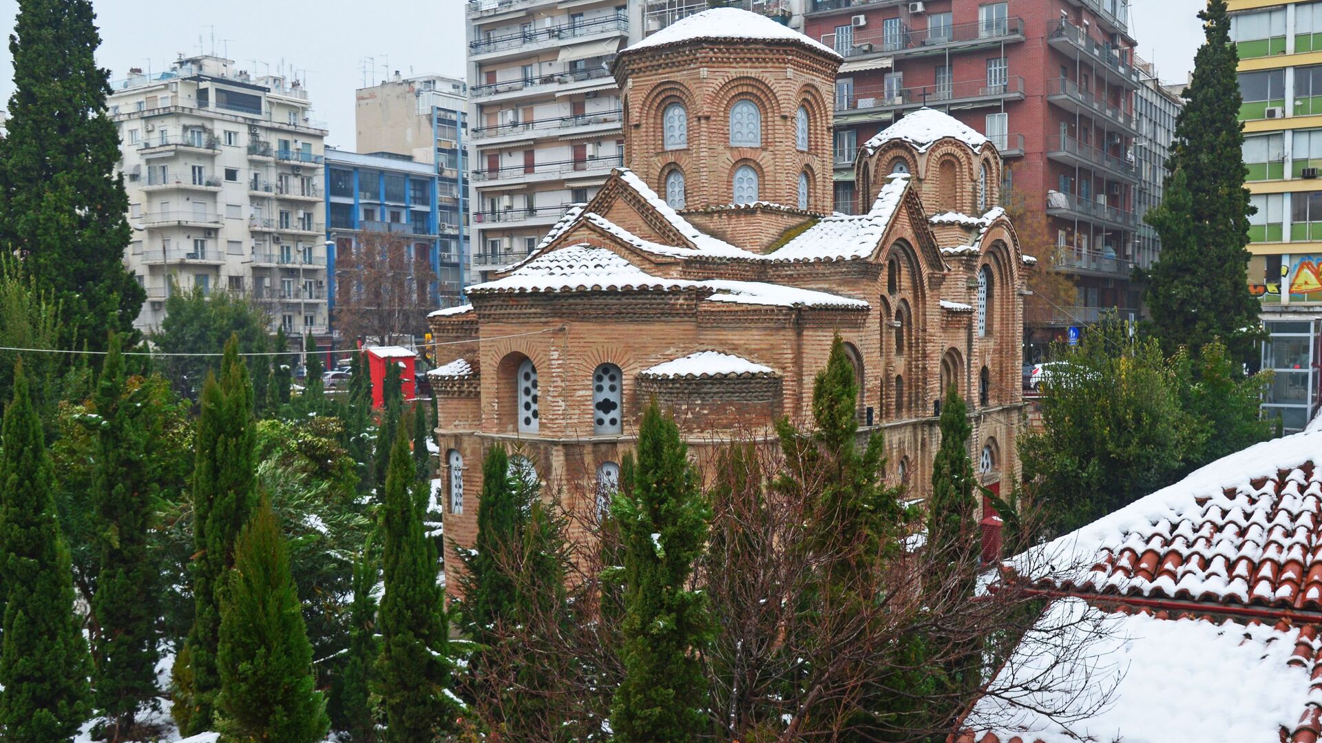 Церковь Панагия Халкеон в Салониках - РИА Новости, 1920, 04.01.2021