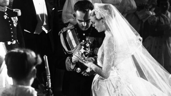 Свадьба Грейс Келли и князя Монако Ренье III. 19 апреля 1956