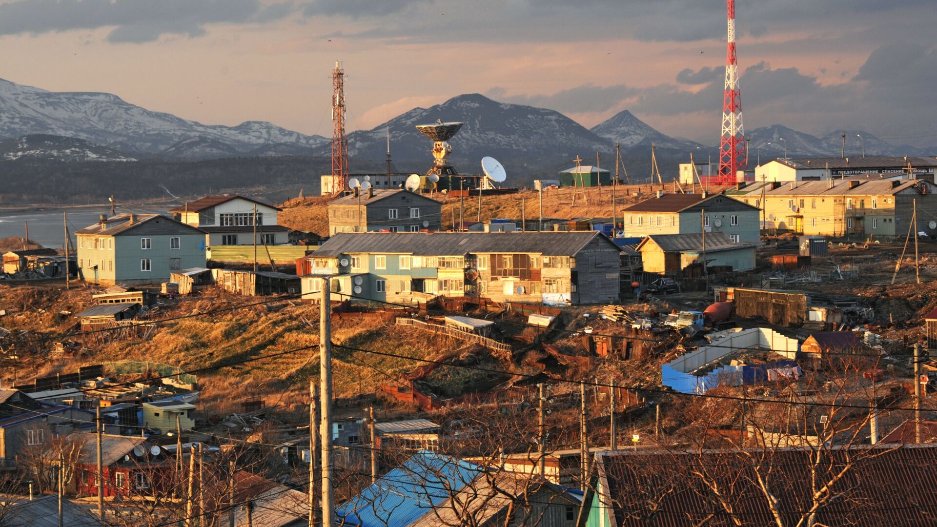 Поселок Южно-Курильск на острове Кунашир - РИА Новости, 1920, 07.02.2022