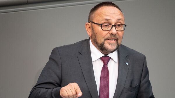 Депутат бундестага Франк Магниц. 26 сентября 2018 