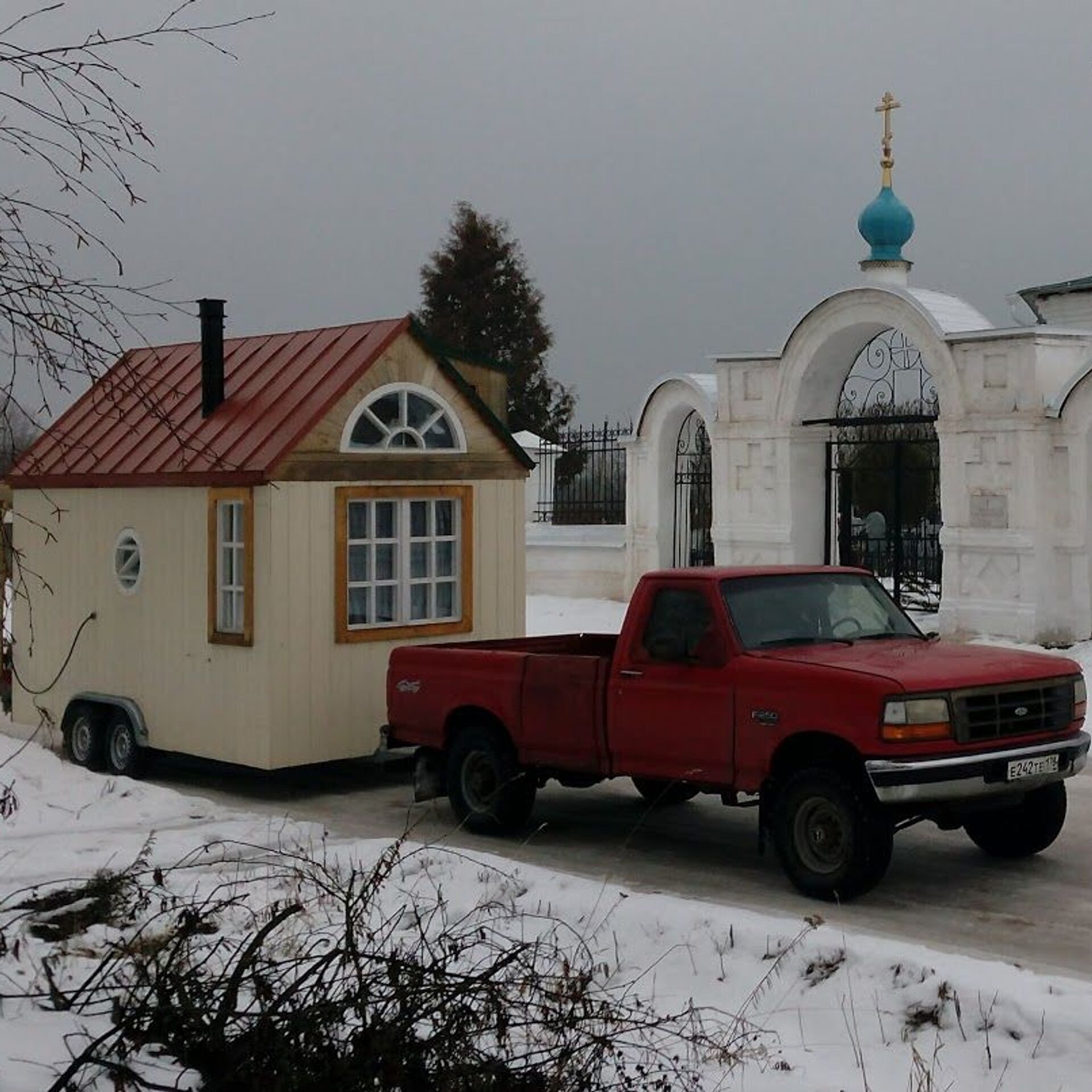 Зачем россияне переезжают из квартир в дома на колесах - РИА Новости,  13.01.2019