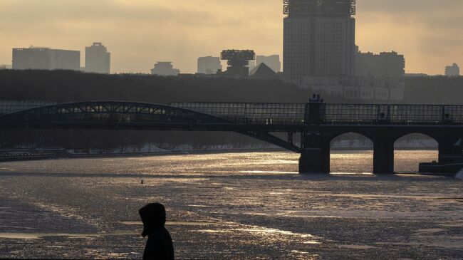 Москва зимой