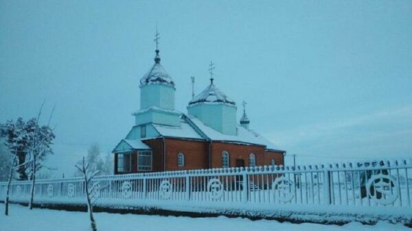 Свято-Михайловский храм в селе Красноволя Волынской области, Украина