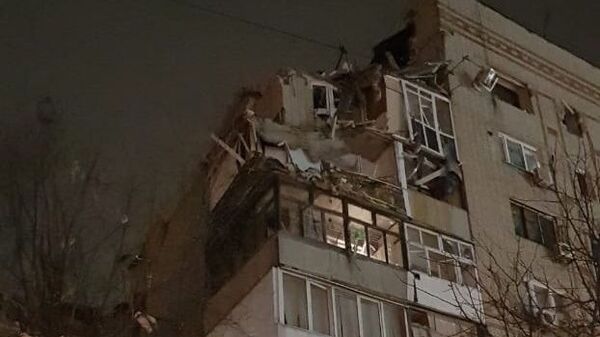 На месте взрыва бытового газа в городе Шахты Ростовской области
