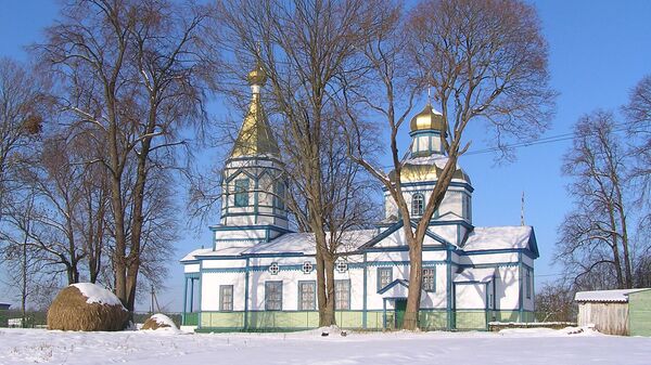  Свято-Николаевский храм в селе Ворсовка Житомирской области Украины