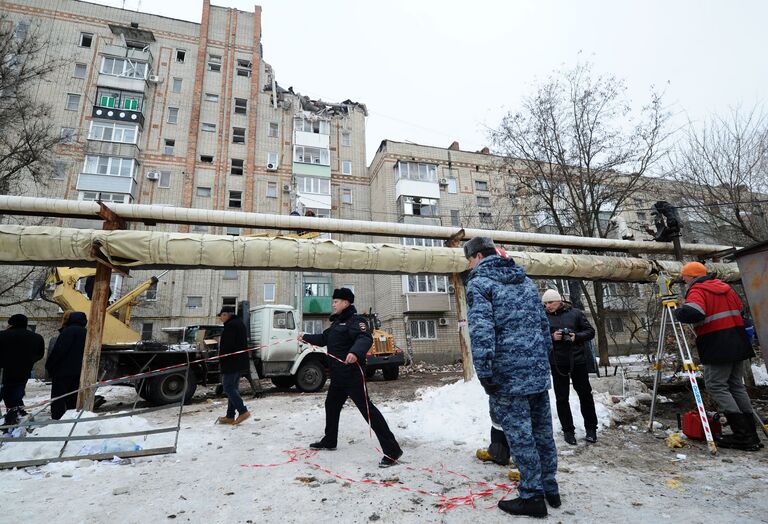 Взрыв бытового газа в жилом дома в Ростовской  области