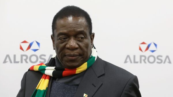 Президент Республики Зимбабве Эммерсон Мнангагва посетил предприятие ЕСО Алроса