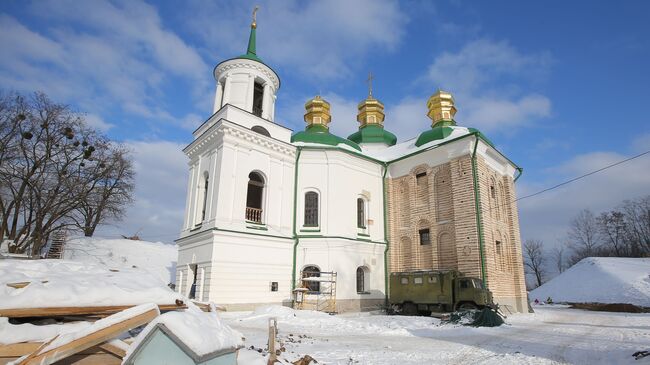 Церковь Спаса на Берестове в Киеве