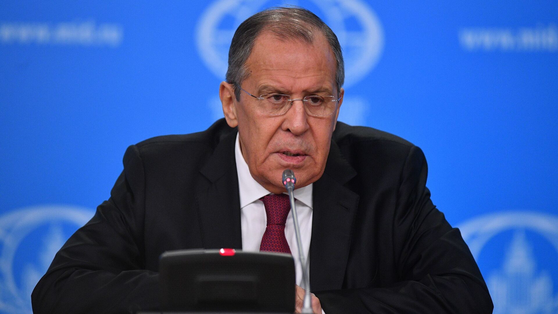 Министр иностранных дел РФ Сергей Лавров на пресс-конференции в Москве - РИА Новости, 1920, 18.12.2025