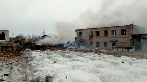 Взрыв на заводе Полипласт в Ленинградской области. 16 января 2019