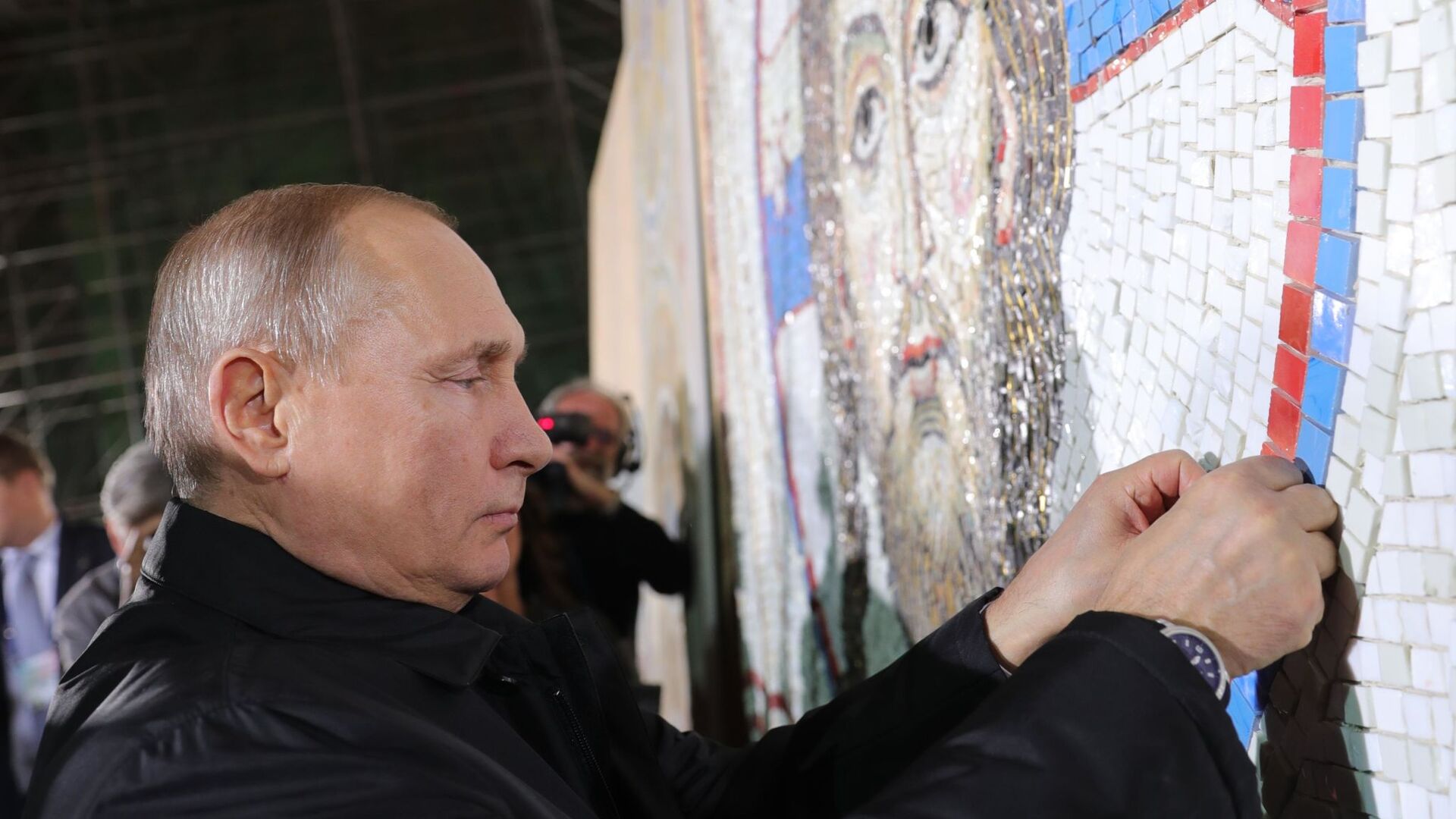 Мозаика Путина Фото