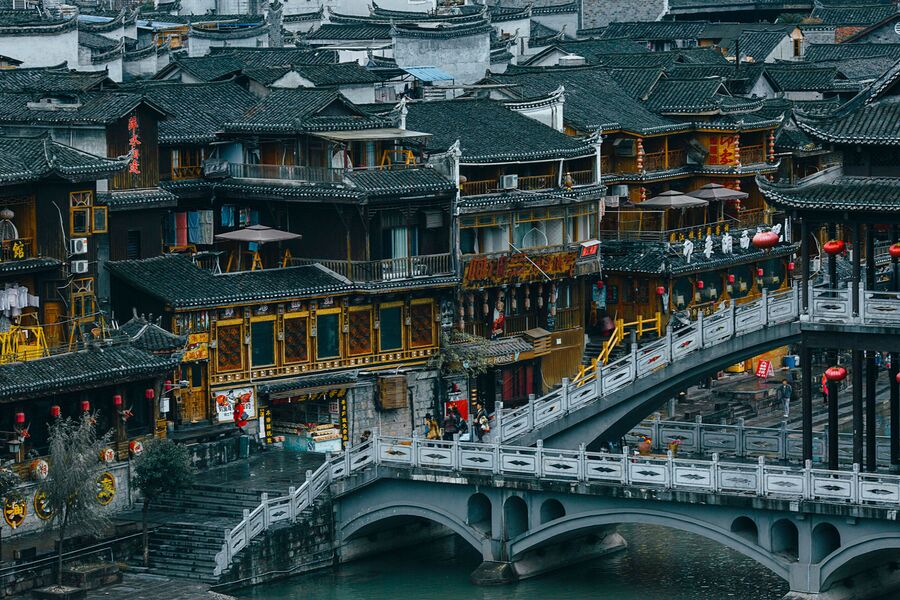 Город Фэнхуан, Китай