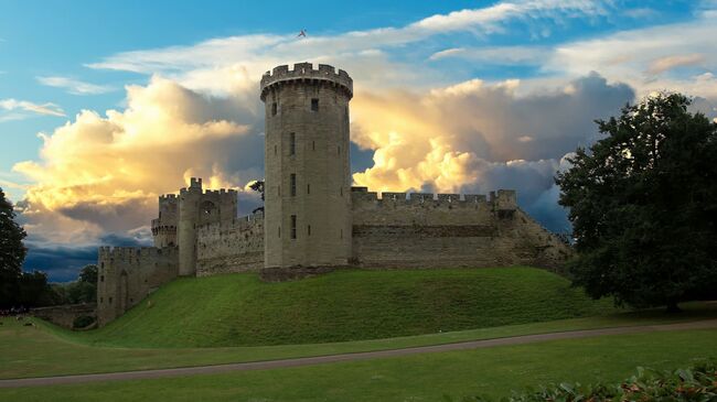 Уорикский замок в Англии