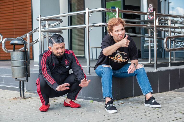 Съемки фильма Бабушка легкого поведения 2 Съемки фильма Бабушка легкого поведения 2