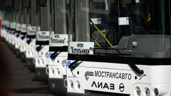 Городские автобусы компании Мострансавто