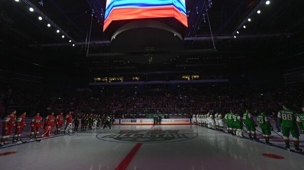 Церемония открытия мастер-шоу Звезд КХЛ