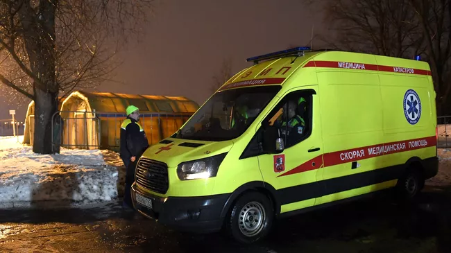 Автомобиль спасательной службы.
