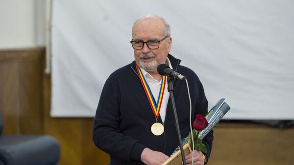 Руководитель Sputnik Молдова Владимир Новосадюк на церемонии вручения премии Человек года — 2018