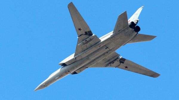 Дальний сверхзвуковой бомбардировщик-ракетоносец Ту-22М3 