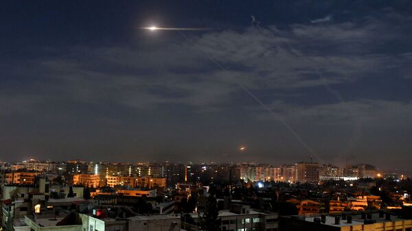 Средства противовоздушной обороны Сирии во время ударов Израиля по Дамаску