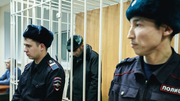 Павел Шаповалов на заседании Ханты-Мансийского районного суда